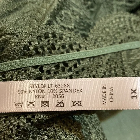 New Zenana Outfitters Sexy Lace Halter Bra Sz 1X/2X/3X Green, Slate Blue & Wine - Picture 7 of 11